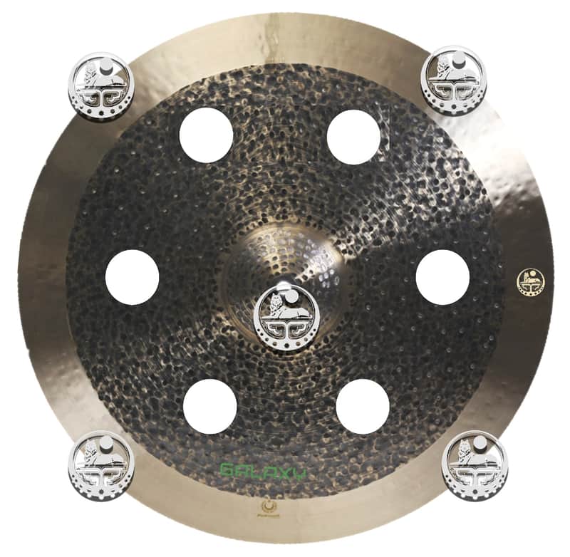 Masterwork Cymbals 18" Galaxy Fx 6-Hole Crash image 1