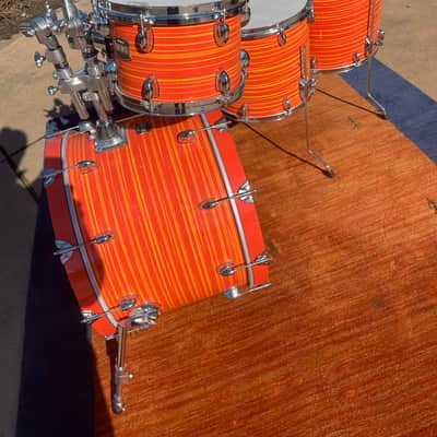 Yamaha Club Custom Drums 2014 - Orange image 2