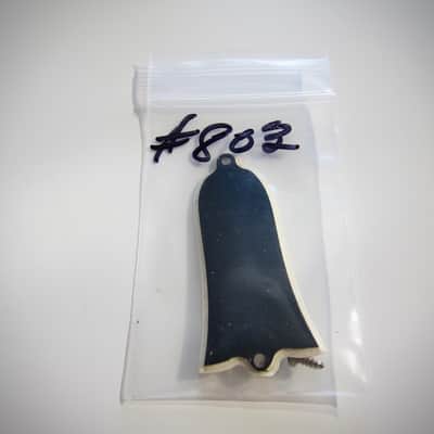 Gibson Truss Rod Cover Authentic Vintage Part Circa-1960-Black Plastic image 8