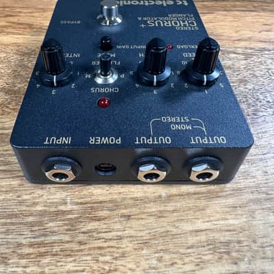 TC Electronic SCF Gold Stereo Chorus + Pitch Modulator & Flanger Reissue 2022 - Present - Black image 4
