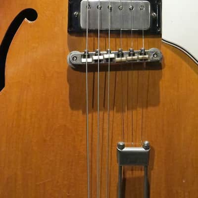 Epiphone 1962 Riviera Honeyburst with S.S. Frets & Case (Joe Satriani Private Collection)(Pre-Owned) image 6