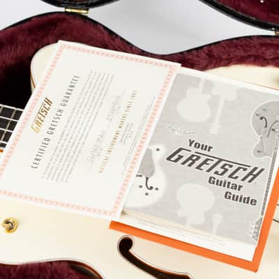 Gretsch G6136B-TP Tom Petersson Signature Falcon Bass 2022 White image 25
