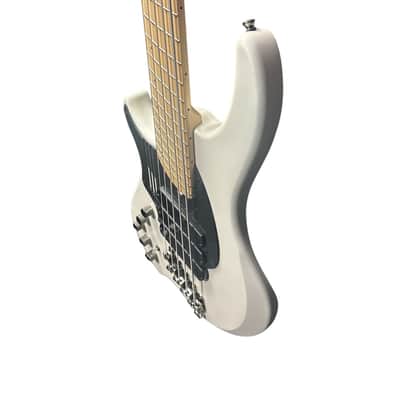 Dingwall NG-3 (5) *LEFTY*, Ducati Matte Pearl White / Maple *In Stock* image 4