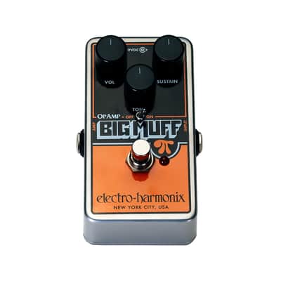 Electro-Harmonix Op Amp Big Muff Pi Fuzz Reissue Distortion Sustainer - Authorized Dealer image 8