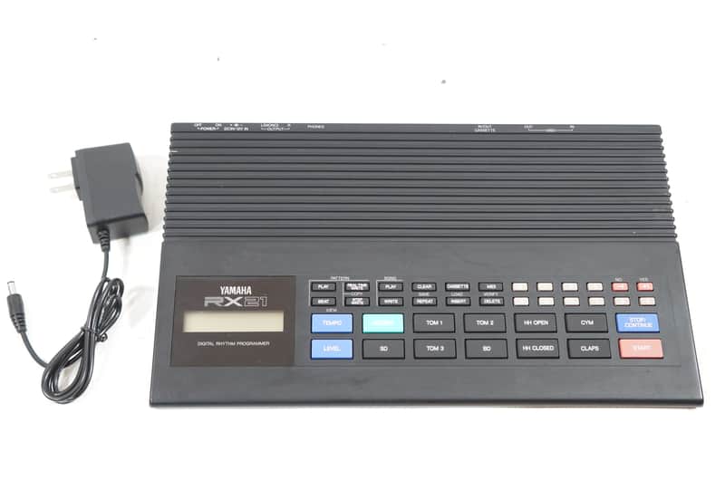 YAMAHA RX21 Digital Rhythm Programmer Drum Machine RX-21 w/ 100-240V PSU image 1