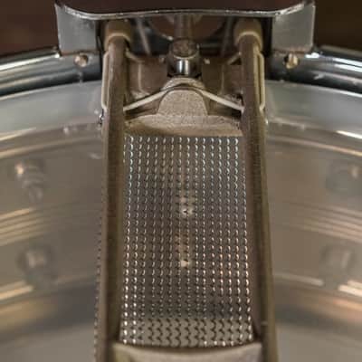 Rogers 5x14" Dynasonic Chrome-Over-Brass Snare Drum - 1960s (5-Line) image 10