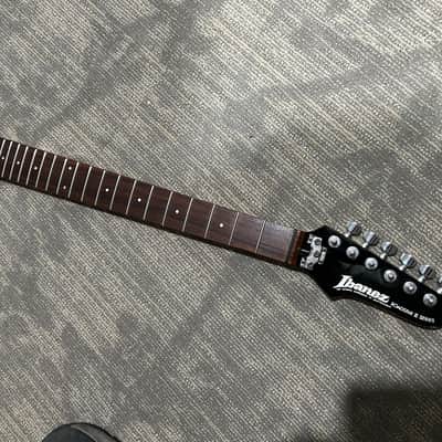VINTAGE Ibanez Roadstar II RS420 neck, loaded 1985 - gloss black image 2