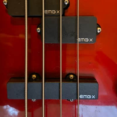 Kramer Forum III 1987 Cherry w EMG X pickups image 4