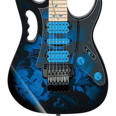 Ibanez JEM77PBFP Steve Vai Sig Blue Floral Pattern w/bag image 1