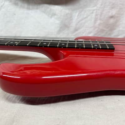 Gibson Bass IV 4-string Bass with Case 1987 - Red image 20