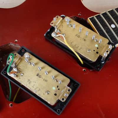 Yamaha SG-510 1984 Candy Tone Red Vintage Japan MIJ w/ Gig Bag image 9