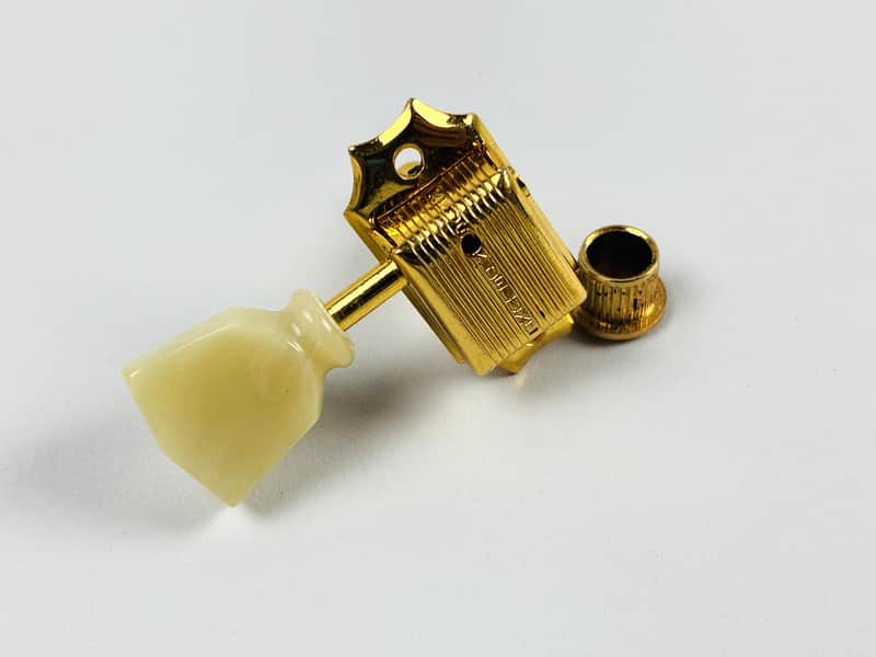 Gibson Deluxe Gold Tuners – Patent Applied For, Near Mint Majesty 1956 - Gold image 1