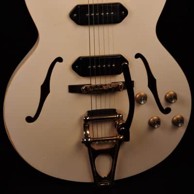 Epiphone ES 125 George Thorogood 2022 soft aged / aged white image 5