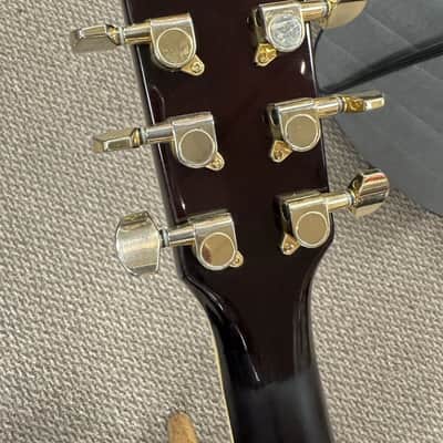 Tanglewood (No Label) Hollow-Body Archtop Electric Guitar Sunburst image 21