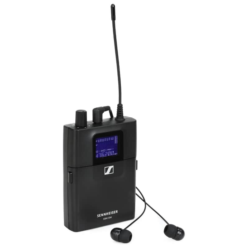 Sennheiser XSW IEM EK Stereo Bodypack Wireless Receiver (A Band) *USA Small Business* image 1