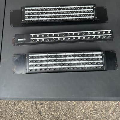 RCA Patchbay Lot - 2x TEAC PB-64 64pt RCA Patchbay + Fostex 3010 image 4