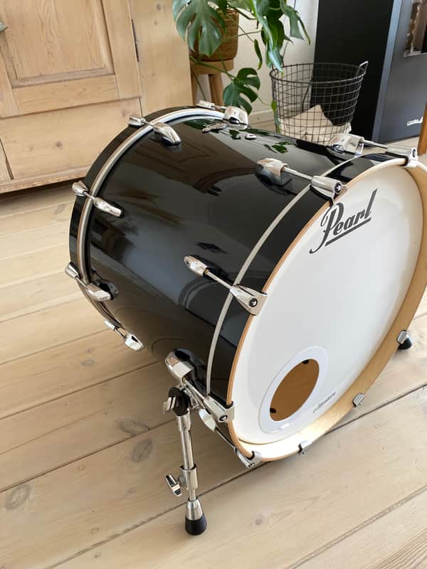 Pearl BCX-2218 Masters birch bassdrum 2015 - Piano Black Lacquer image 1