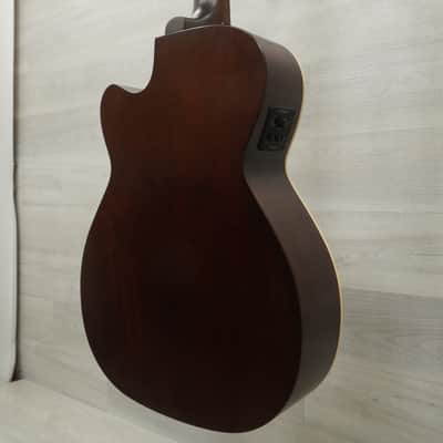 Used Art & Lutherie Legacy 12 Cw Presys II Solid Top Acoustic Guitar Bourbon Burst image 9