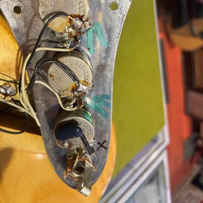 1973 Fender Jazz Bass Natural w/ Vintage Hard Case image 8
