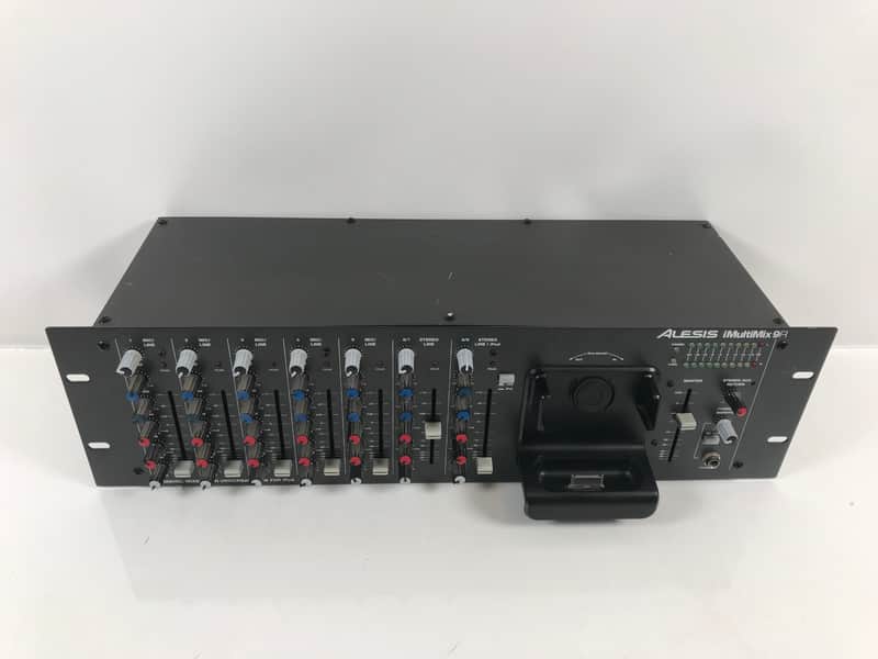 Alesis iMultiMix 9R Audio Mixer Equalizer iPod Dock | Reverb Canada