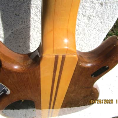 Vantage VP820B Bass Guitar, 1982, Japan, Matsumoku  Factory, Gig Bag image 9