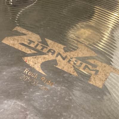 Zildjian ZXT Titanium Rock Cymbal Pack Set 14" Hi-Hat 16" Crash 20" Ride 10" Splash image 19