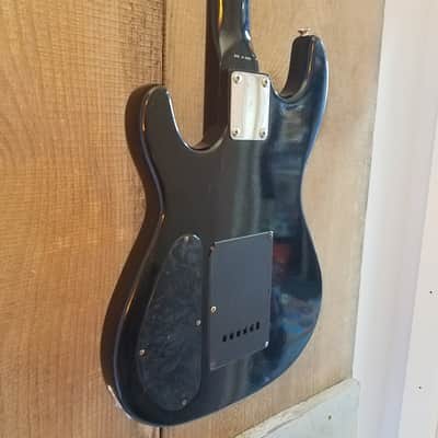 Rok-Axe Black Solid Body Electric Guitar Full Scale image 8