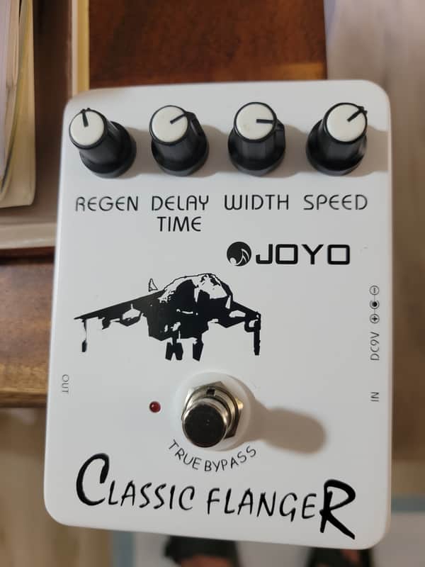 Joyo JF-07 Classic Flanger 2010s - White image 1