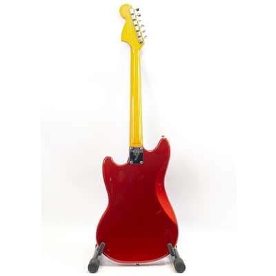 2011 Fender Mustang MG69 – Candy Apple Red w/ Matching Headstock & Gig Bag image 6