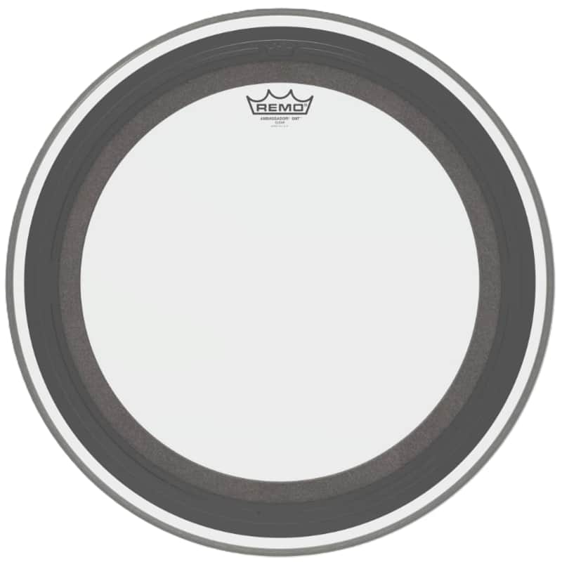 Remo 22" Ambassador Clear SMT Bass Drum Head image 1