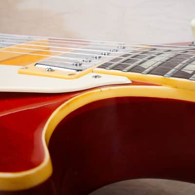 Tokai Reborn Old LS-50 MIJ 1980 Cherry Sunburst Vintage Japan w/ Bag image 7