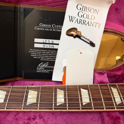 Gibson Custom Shop 1958 Les Paul Reissue (R8) VOS 2013 - Bourbon Burst image 13