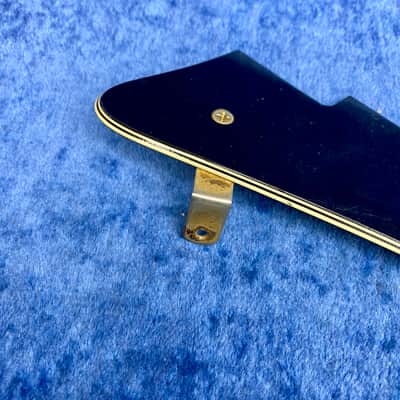 Vintage 1970's Gibson Les Paul Custom 5 Ply Pickguard c~1974 w/Bracket & Screws image 5