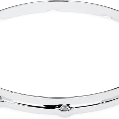 Ludwig Die-cast 10-lug Snare Drum Hoop - Snare Side - Chrome image 2