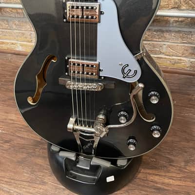Epiphone Emperor Swingster with Rosewood Fretboard Translucent Black image 4