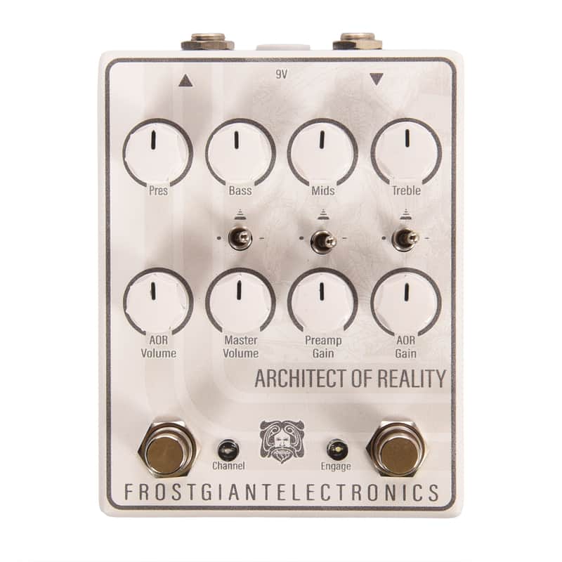 Frost Giant Electronics Architect of Reality Dual Channel Preamp Pedal - Snowblind Edition image 1