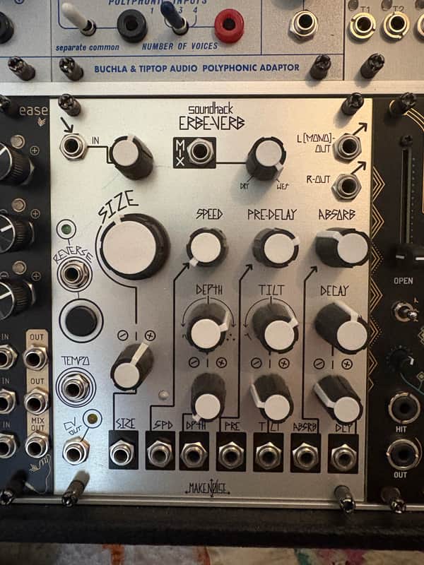 Make Noise Erbe-Verb Module 2008 - Present - Silver image 1