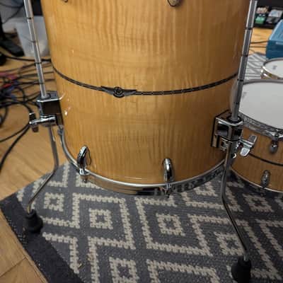 Tama Star Maple 22 inch 4 Piece Shell Pack in Curly Gloss Maple (RCGM). 2022. image 10