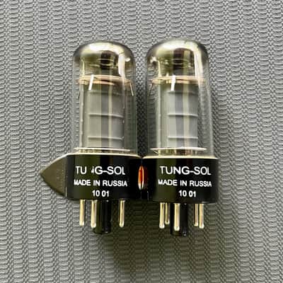 Tung-Sol 6V6GT Power Tubes Matched Pair image 1