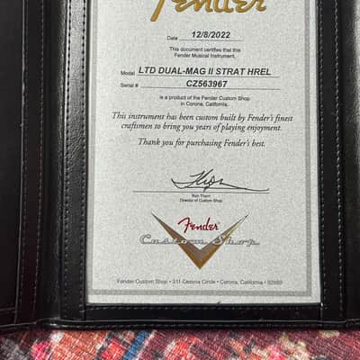 Fender Stratocaster custom shop dual-mag II heavy relic limited edition image 6