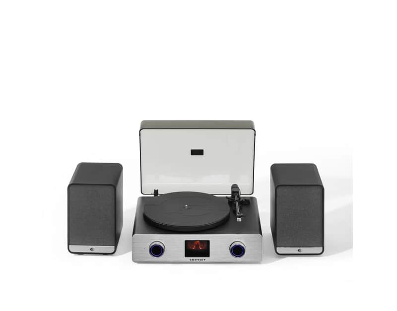 Crosley C92A-BK C92 2-Speed Bluetooth Record Player With Speakers - Black