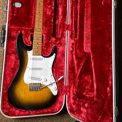 Ibanez ATZ100-SBT Andy Timmons Signature 2023 - Sunburst Flat image 1