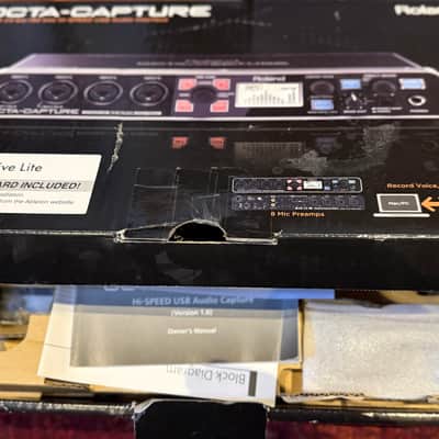 Roland UA-1010 Octa-Capture Hi-Speed USB Audio Interface 2010s - Black image 9