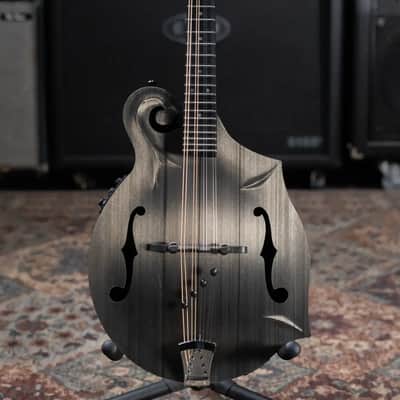 KLOS Carbon Timber F-Style Mandolin DAE EQ Acoustic/Electric with Fiberglass Hardshell Case image 5