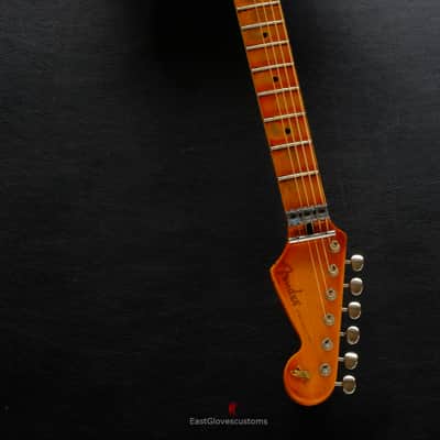 Fender Stratocaster Floyd Rose Classic HSS Sunburst Made in USA Aged Relic (VERY RARE) image 16