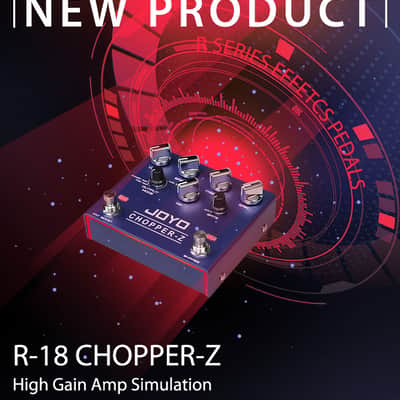 JOYO R-18 CHOPPER-Z Distortion Pedal Guitar Effect Pedal High Gain AMP Simulation Modern Metal Sound,price include the import duty for US buyer image 7