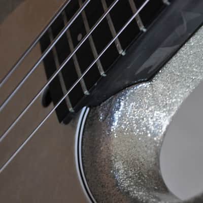 Modulus Funk Unlimited FU4 Flea FB4 Bass 2000 Silver Sparkle Lane Poor Aguilar OPB-1 image 9