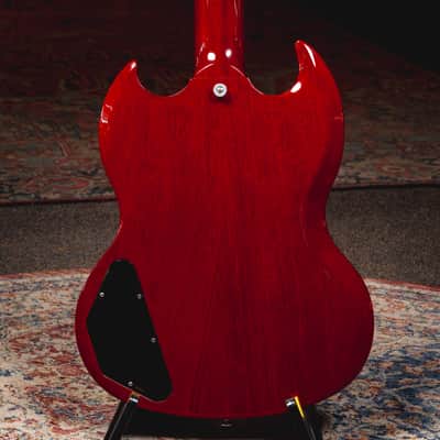 2022 Gibson SG Standard '61 Maestro Vibrola Electric Guitar, Vintage Cherry w/OHSC - Used image 2