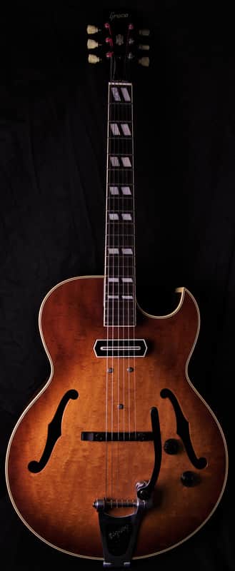 Greco ES 175 (FA 80) 1991 , Charlie Christian Pickup - Made in U.K. high gloss / tobacco sunburst image 1
