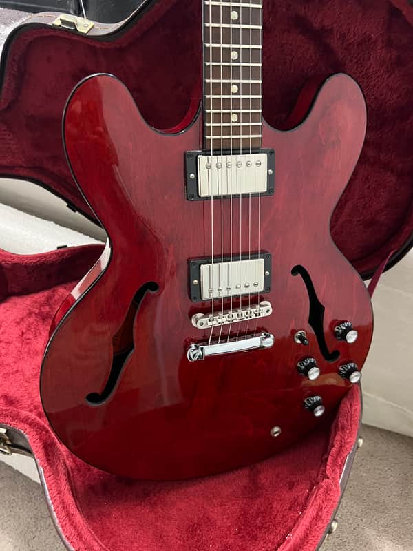 Gibson ES-335 Studio 2016 Memphis Red image 1